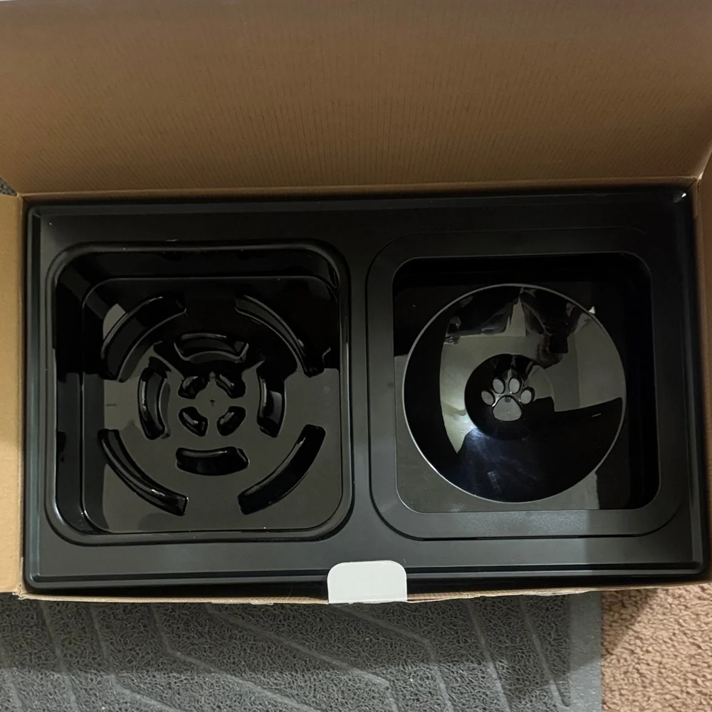 Elevated Pet Bowls - Gray